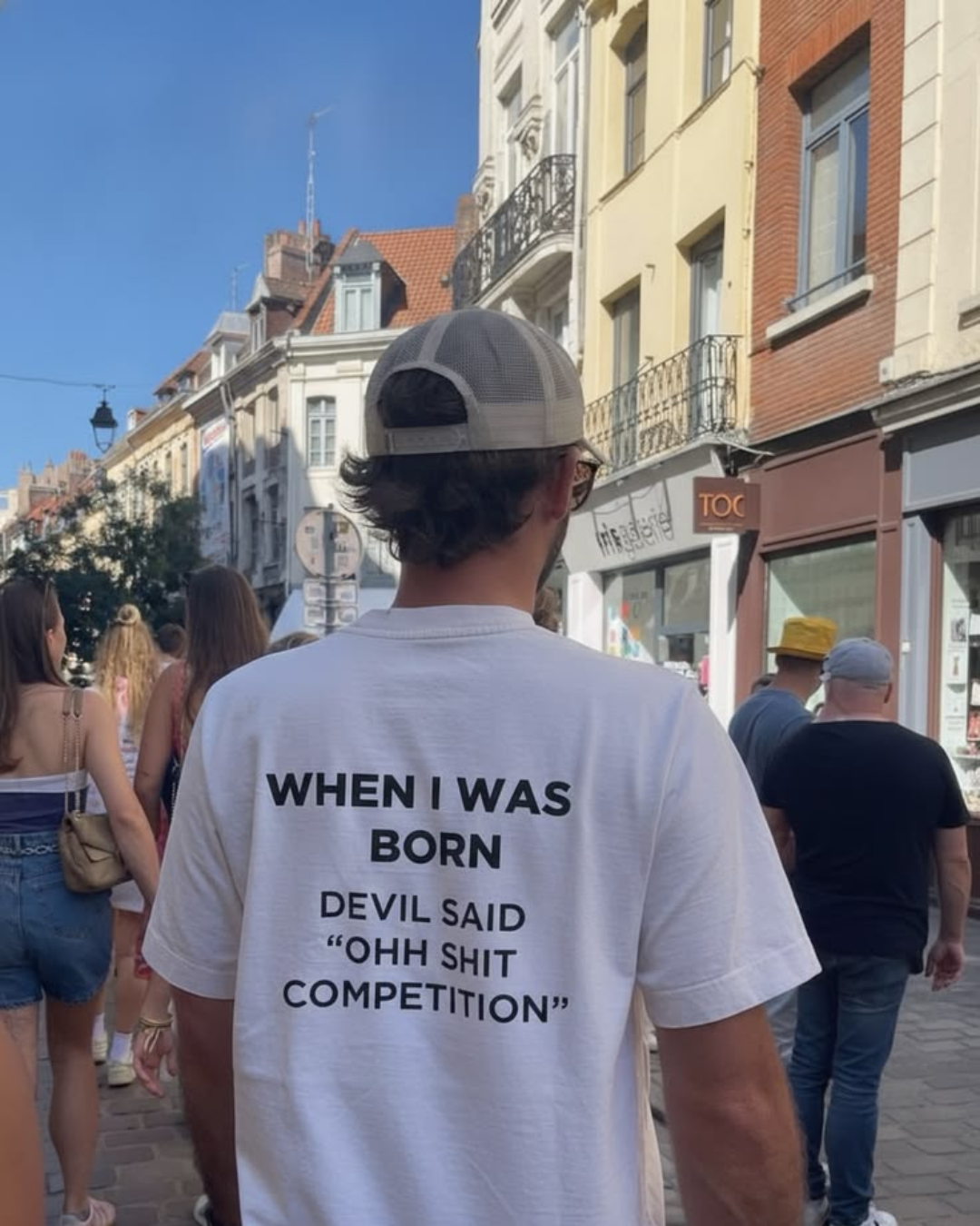 Tom W. wearing RawTalkCo
