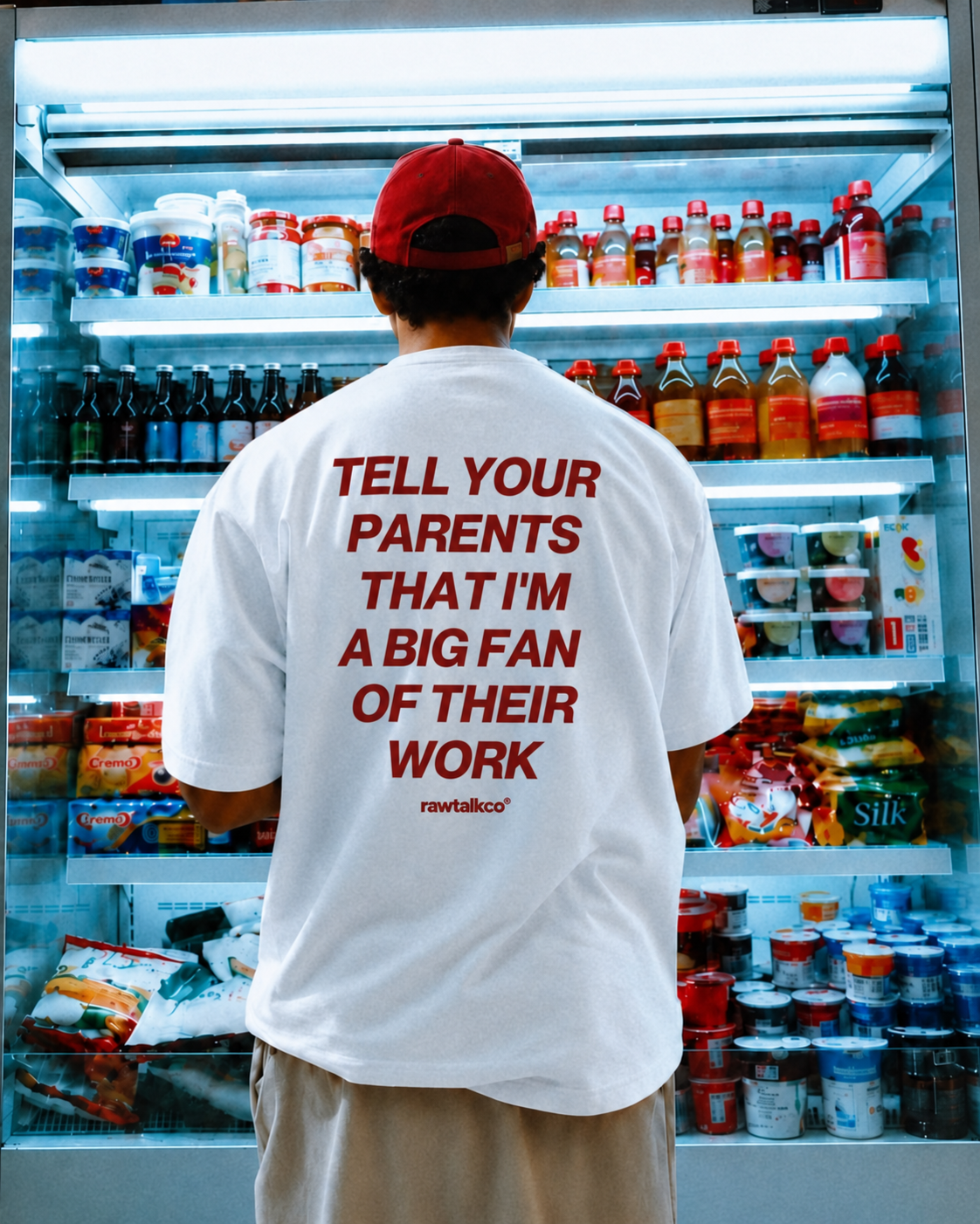RawTalkCo latest drop campaign